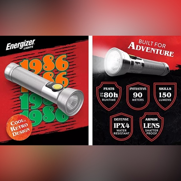 Stranger Things Flashlight by Energizer. Limited Edition. - Picture 9 of 10